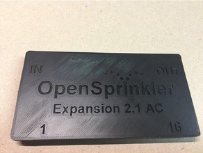 opensprinkler genişleme 21 ac kasa ev 3d print model - Mito3D