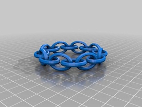 my customized chain link parts 3d print model - Mito3D