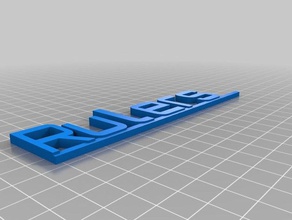 rulers signs & logos customized 3d print model - Mito3D