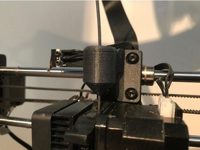 filament-cleaner Anleitung wanhao duplicator i3 plus 3d-Drucker Teile cocoon touch erstellen filament-guide monoprice maker 3d print model - Mito3D