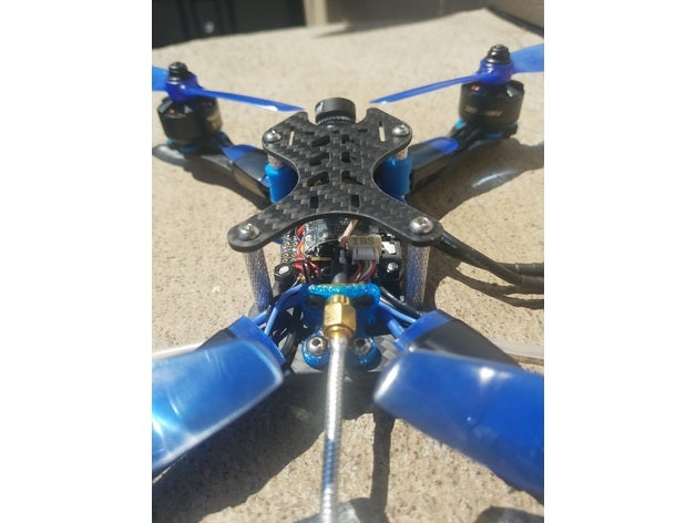 mach1 collection gopro session mount r c vehicles drone fpv mach one race rx antenna spec racer tbs 3D print model - Mito3D