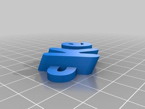 kloe name keyring keyfob Schlüsselanhänger kundengebundene 3d print model - Mito3D