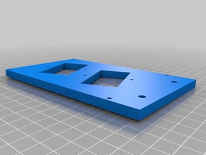 power supply box 2020 beam 3d printer parts 3d print model - Mito3D