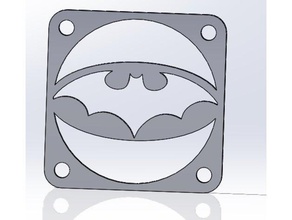 batman 40mm Lüfter Schutzfolie 3d Drucker Zubehör 3d print model - Mito3D