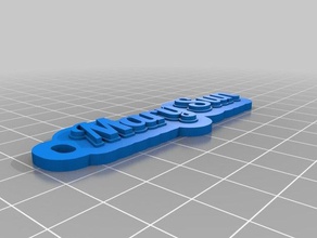 llavero sol keychains customized 3d print model - Mito3D