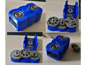 airsoft gear spinner Spielzeug & Spiele fidget 3d print model - Mito3D