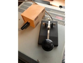 cw oscillator enclosure cheaper beeper electronics customized morse ham radio code telegraph 3d print model - Mito3D