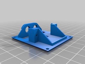 servo tutucu yatakları kapsar hobi rulman kilit 3d print model - Mito3D