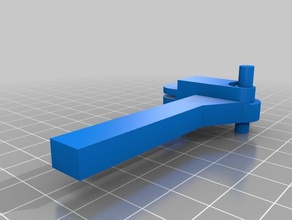 eco gas-trimmer throttle trigger Teile 3d print model - Mito3D
