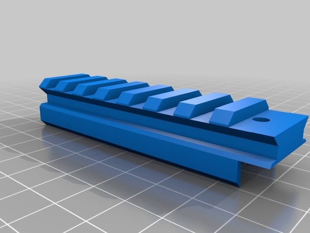 mp5k handguard compatible stryfe rail inférieur sport et loisirs nerf le 3D print model - Mito3D
