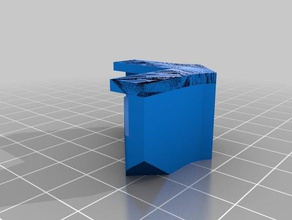 verstellbare Glas-Bett Halterung aktualisiert 3d Drucker Zubehör Glas-Bett-clip 3d print model - Mito3D