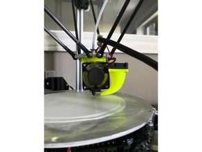 ft 2020 kossel delta cooling 3d printer accessories folgertech hotend parts cooler 3d print model - Mito3D