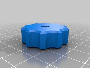 mon personnalisés écrou de serrage ajustable à toute taille la noix l'espace L'imprimante 3d pièces personnalisé 3d print model - Mito3D