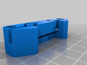 e3dv6 beltholder gt2 belt v2 3d printer parts 3d print model - Mito3D