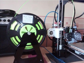 parametrik filament makara adaptörü 3d yazıcı aksesuarları 3d print model - Mito3D