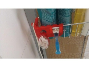 ıkea immeln Eki tıraş fırçası dosyasinda banyo makinesi duş aksesuarları 3d print model - Mito3D