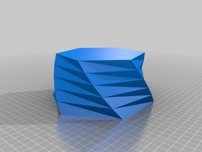 mint vase Container kundengebundene 3d print model - Mito3D