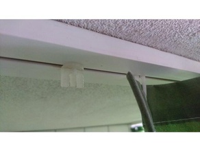 gardinen stopper curtains stop household 3d print model - Mito3D