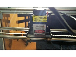 davinci 10 laser graveur de cartes Imprimante 3d accessoires 3d print model - Mito3D
