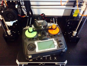 turnigy 9x stick guardie r c i veicoli drone gimbal quadcopter radio taranis 3d print model - Mito3D