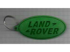 land rover keyholder de la automoción 3d print model - Mito3D