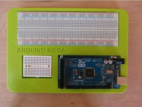arduino mega due breadboard electronics 2560 autodesk fusion 360 3d print model - Mito3D