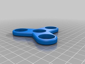 3 ray fidget giratório mecânico de brinquedos personalizado 3d print model - Mito3D