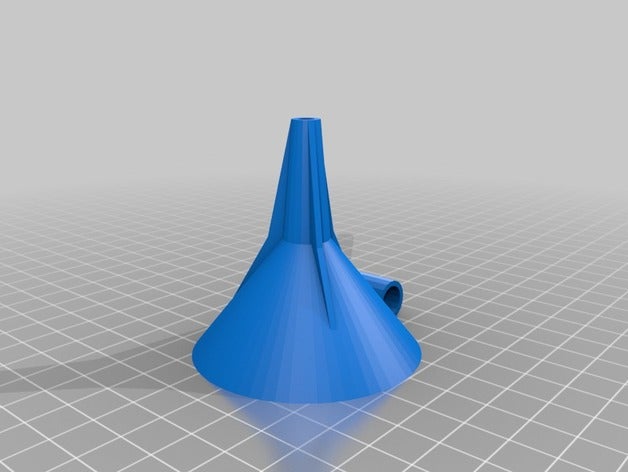 tek embudo funnel2 ev özelleştirilmiş 3D print model - Mito3D