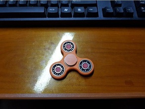 608zz cappuccio interno parti cuscinetto fidget spinner giocattolo 3d print model - Mito3D