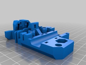 x modificata cinghia del carrello sfregamento Stampante 3d parti 3d print model - Mito3D