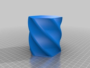 my customized satisfying twist container toys & games 3d print model - Mito3D