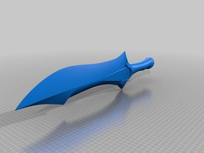 fate stay night arquero de la cuchilla props archer fatestaynight 3d print model - Mito3D