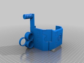 5th gen tool glue stick blue tape holder 3d printing upgrade part practical usefull 3d print model - Mito3D