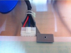 anet a8 Zugentlastung Klammer beheizten Bett-Kabel 3d-Drucker Teile Bett Kabel beheizte Belastung die 3d print model - Mito3D