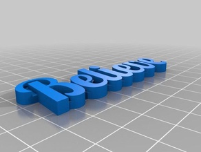 creer llaveros personalizado 3d print model - Mito3D