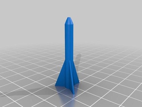air duster rocket toy & game accessories customized 3d print model - Mito3D