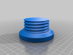 base cap parts customized 3d print model - Mito3D