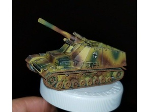 hummel lat Krieg 1-100 hobby tanks 3d print model - Mito3D