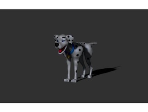 dog 101 dalmation tool holders & boxes 3d print model - Mito3D