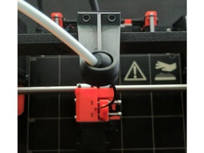 bowden tube filament guide 3d printer accessories prusa i3 3d print model - Mito3D