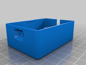 alto adafruit piuma casella di componenti l'elettronica box recinto 3d print model - Mito3D