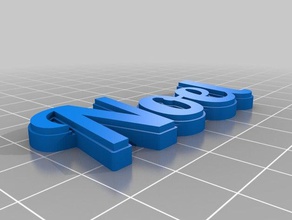 noel llaveros personalizado 3d print model - Mito3D