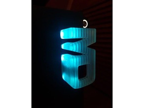 beleuchtet, behandeln, Kurieren box transparent 3d-drucken 3d print model - Mito3D