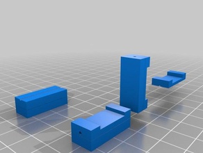 xb2 frente swaybar de montagem A impressão 3d 3d print model - Mito3D