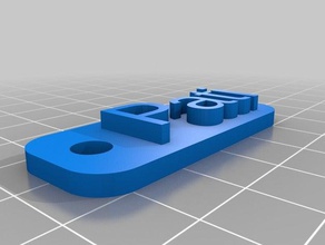 pati işaretler ve logolar özelleştirilmiş 3d print model - Mito3D