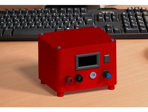 0v 100v Spannungs-regler digital voltmeter Amperemeter - Elektronik 3d print model - Mito3D