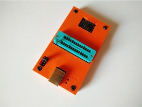 murchlabs tinyloadr programador avr caso eletrônica arduino attiny 3d print model - Mito3D