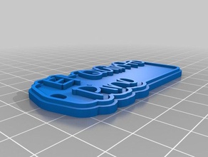 el quinto pino + llaveros personalizado 3d print model - Mito3D