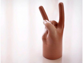 cartoon mão de rock esculturas Modelagem em 3d anet a6 a arte o corpo dos desenhos animados personagem escultura mãos mano manos modelagem equipamento esculpir 3d print model - Mito3D