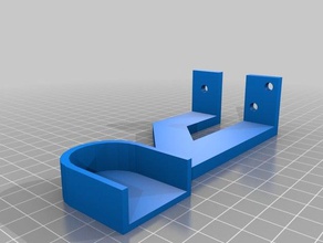 spool holder 3d printer accessories printing filament filament-spool spoolholder wall mount mounted 3d print model - Mito3D